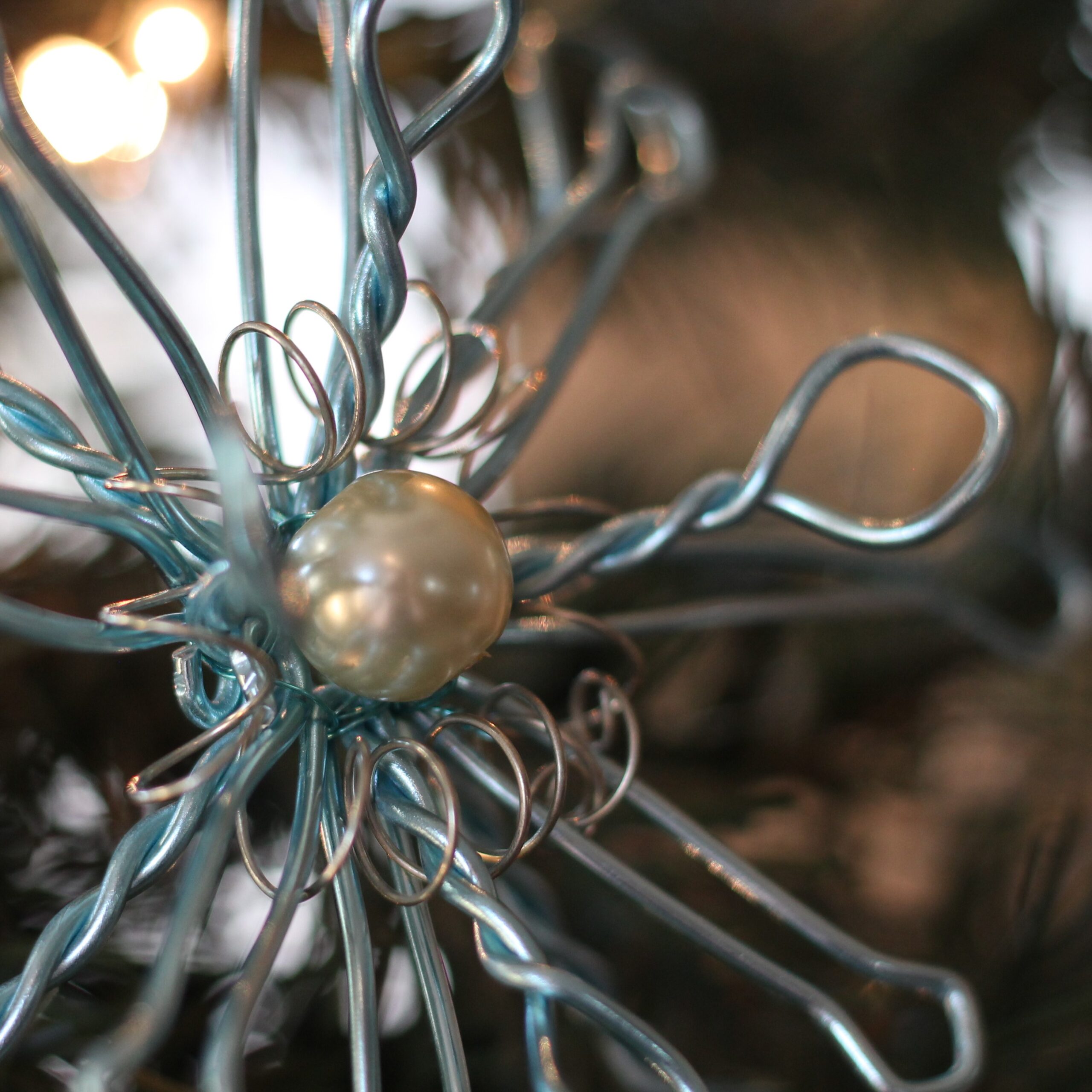 Handmade Wire Snowflake Ornaments | JK Creative Wood